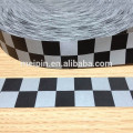 3 &quot;a cuadros de la motocicleta gráficos calcomanía Stripe Decal Strip 8 pies Ducati Triumph